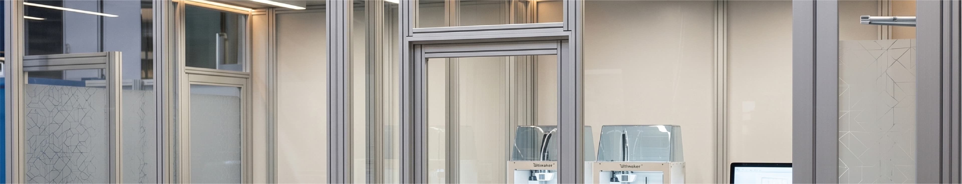 Partition frames in hollow section