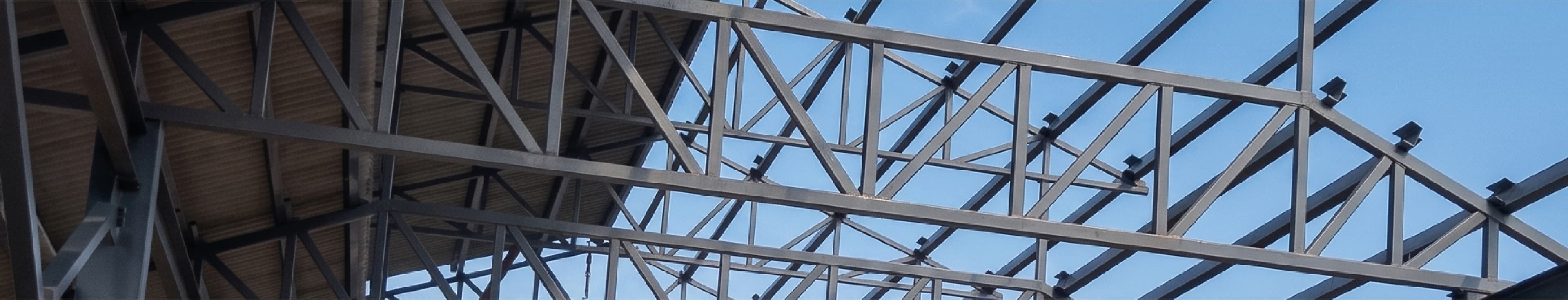 Columns and trusses in hollow section